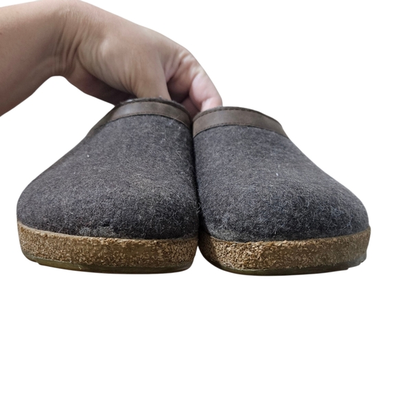 Haflinger Grizzly GZL Wool Clog EU 37 Brown US 6.5 - 7 - Picture 7 of 14